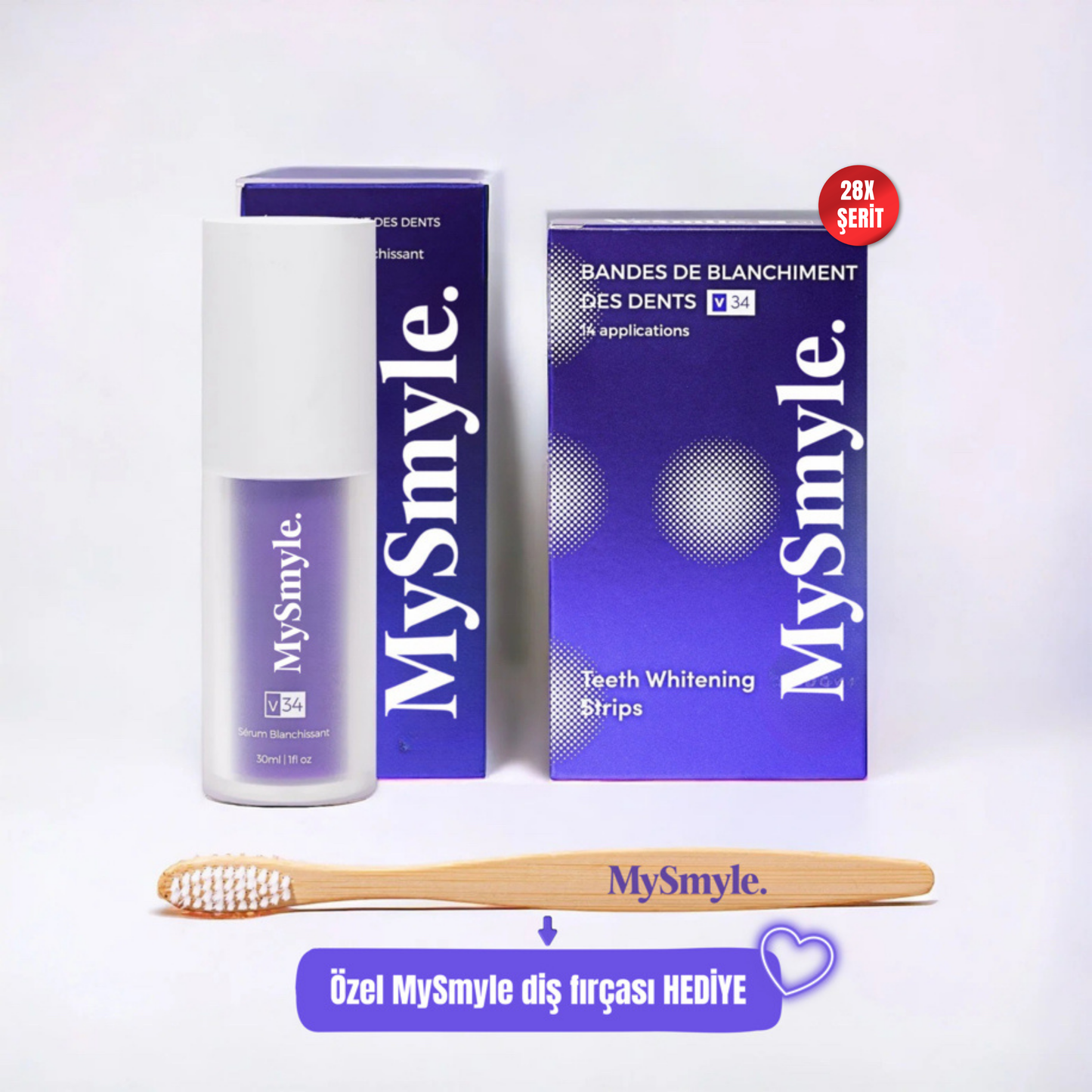 Mysmyle Yoğun Beyazlık Seti
